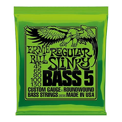 【中古】 ERNIE BALL 2836 ベース弦 5弦 45-130 5-STRING REGULAR SLINKY_画像1