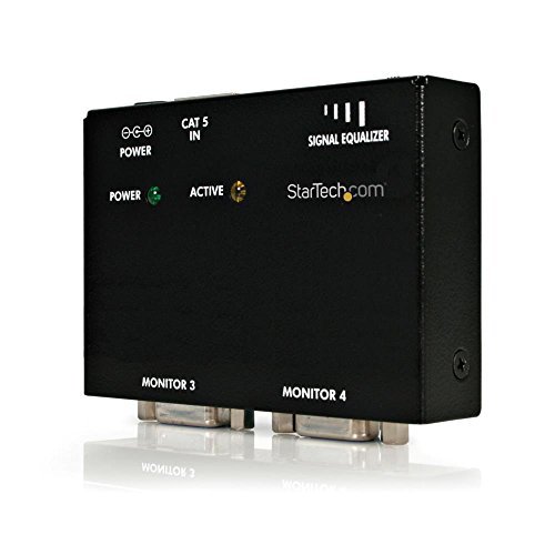 【中古】 StarTech.com VGAディスプレイエクステンダー用受信機 Cat5ケーブル以上を使用 VGAビデオ延