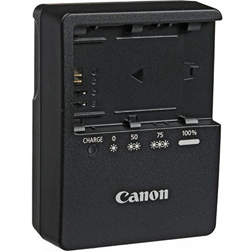 【中古】 Canon キャノン バッテリーチャージャー LC-E6_画像1