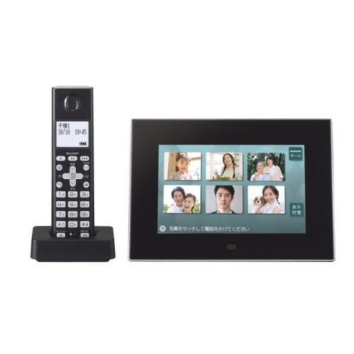 [ used ] SHARP sharp digital cordless telephone machine cordless handset 1 pcs type black group JD-7C1CL-B