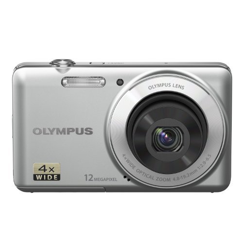 【中古】 OLYMPUS オリンパス デジタルカメラ VG-110 シルバー 1200万画素 広角27mm 光学4倍ズー_画像1