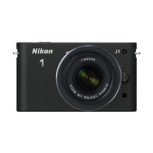 【中古】 Nikon ニコン ミラーレス一眼カメラ Nikon ニコン 1 (ワン) J1 (ジェイワン) ボディ ブラ_画像1