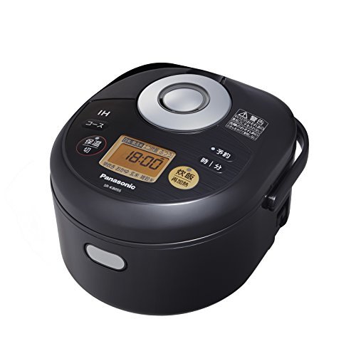 【中古】 Panasonic パナソニック 3合 炊飯器 IH式 ブラック SR-KB055-K