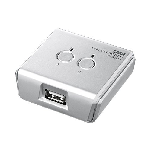 【中古】 サンワサプライ USB2.0手動切替器(2回路) SW-US22N_画像1