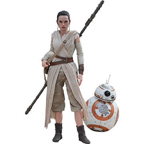 【中古】 ムービー・マスターピース スター・ウォーズ/フォースの覚醒 レイ&BB-8 1/6スケール プラスチック製 塗_画像1