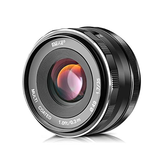 【中古】 Meike MK-E-35-1.7 35mm F1.7 大口径 マニュアルフォーカス 単焦点 APS-C SO_画像1