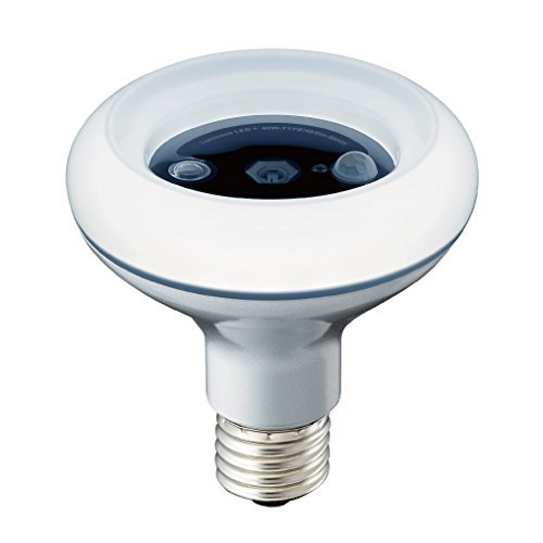 【中古】 ルミナス LED電球 トイレ消臭 昼白色 人感センサー付 40W相当 LDDR-40NHS_画像1