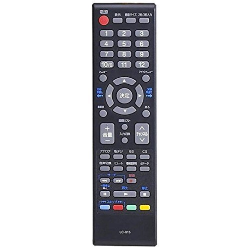 【中古】 オリオン 純正テレビ用リモコン LC015 【部品番号 076R0TP021】