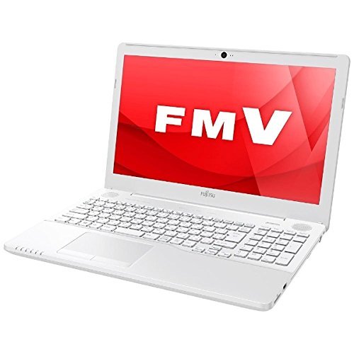 【中古】 富士通 15.6型ノートパソコン FMV LIFEBOOK AH50 A3 プレミアムホワイト FMVA50A