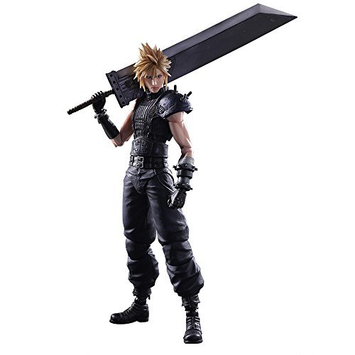 【中古】 PLAY ARTS改 FINAL FANTASY VII REMAKE No.1 クラウド・ストライフ PVC_画像1