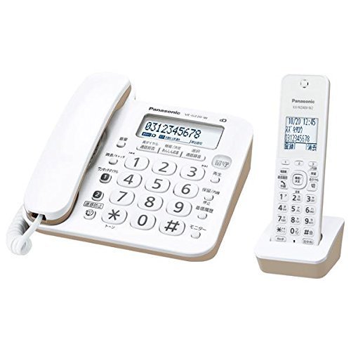 格安 【中古】 パナソニック VE-GZ20DL RU・RU・RU 電話機 電話機一般