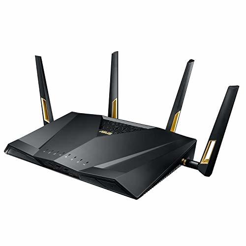 【中古】 ASUS WiFi 無線 ルーター WiFi6 4804+1148Mbps デュアルバンドゲーミング RT-A