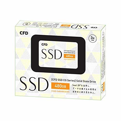 【中古】 CFD販売 CSSD-S6B480CG3VX CFD CG3VX シリーズ SATA接続 SSD 480GB_画像1