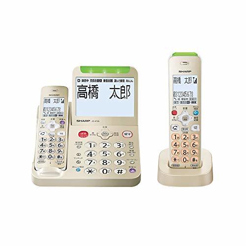 最新のデザイン コードレス 電話機 シャープ 【中古】 子機1台付き JD