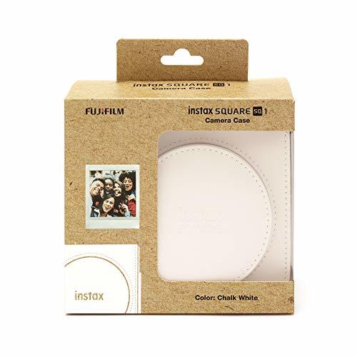 【中古】 FUJIFILM 富士フイルム チェキスクエア SQUARE SQ1 用カメラケース ホワイト_画像1