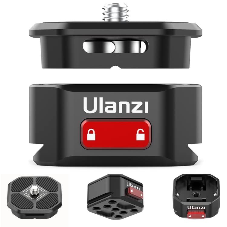 【中古】 Ulanzi Claw クイックリリースクランプ Arca付き 三脚 ボールヘッド 雲台などに対応 GoPro_画像1