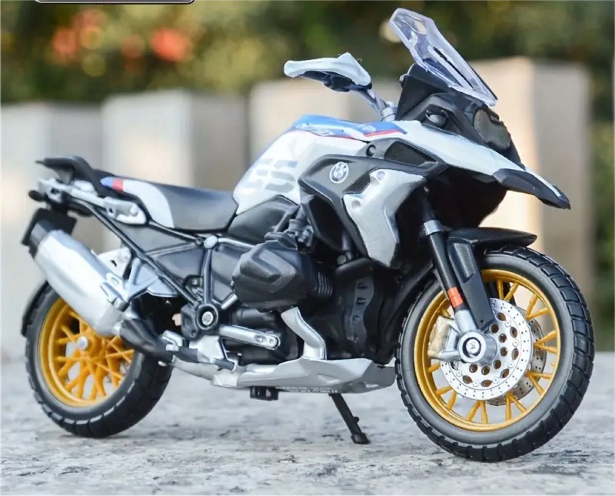 1:18 BMW R1250 GS 静的ダイキャスト車グッズ趣味オートバイモデル