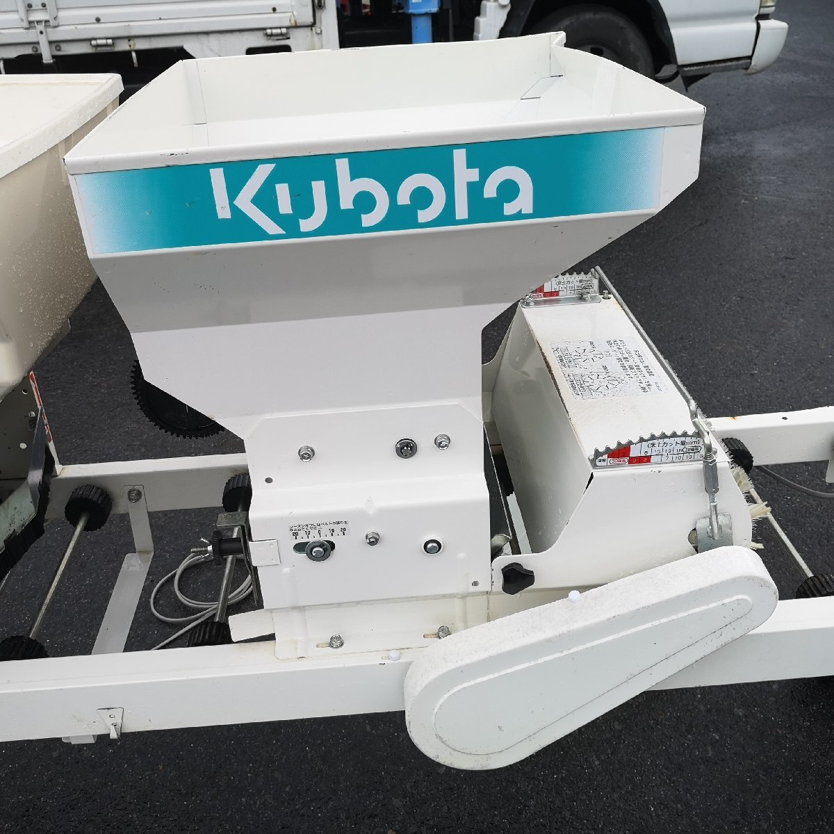 （滋賀）クボタ 播種機 ニューきんぱ SR125KW-D AC100V 滋賀県より直接引取りのみ_画像8