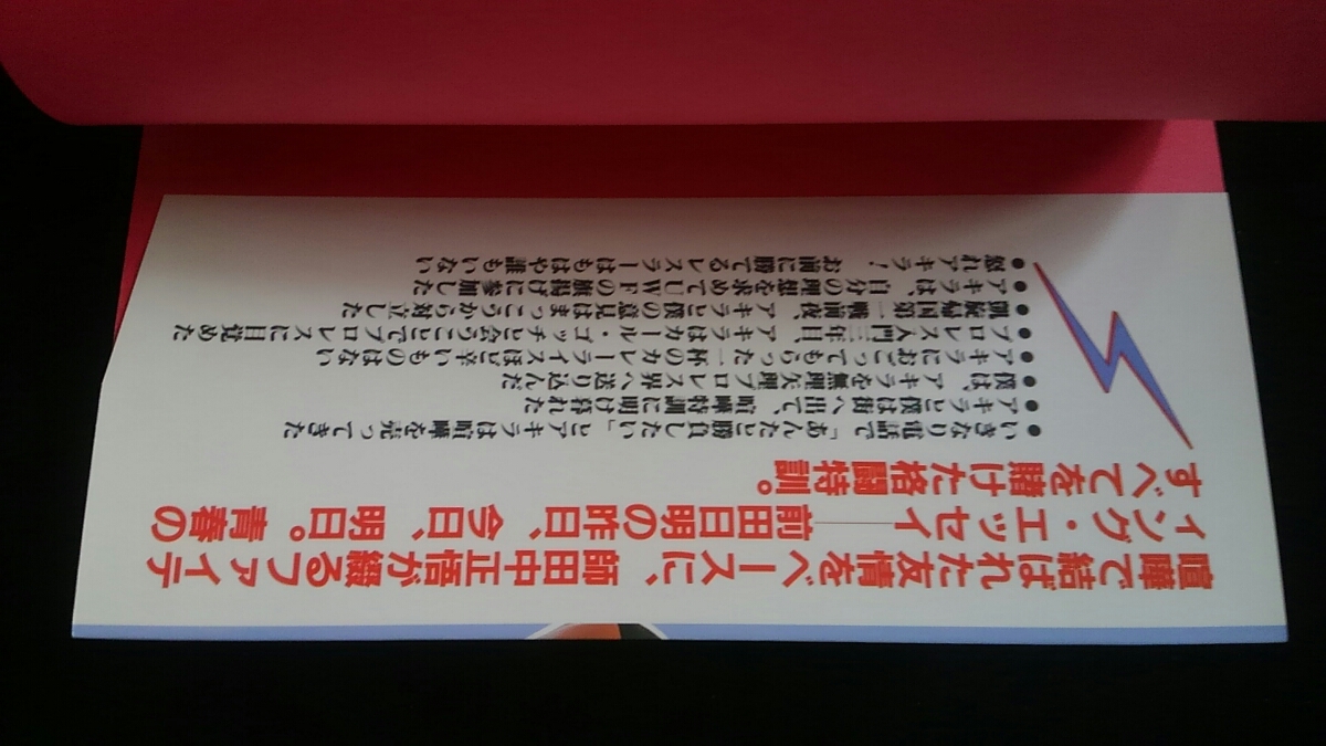 背中合わせのアキラ 前田日明 プロレス 青空道場 UWF プロレスラー 空手 喧嘩 アントニオ猪木 タイガーマスク 高田延彦 即決 - プロレス 背中合わせのアキラ 前田日明 プロレス 青空道場 UWF プロレスラー 空手 喧嘩 アントニオ猪木 タイガーマスク 高田延彦 即決 - プロレス
