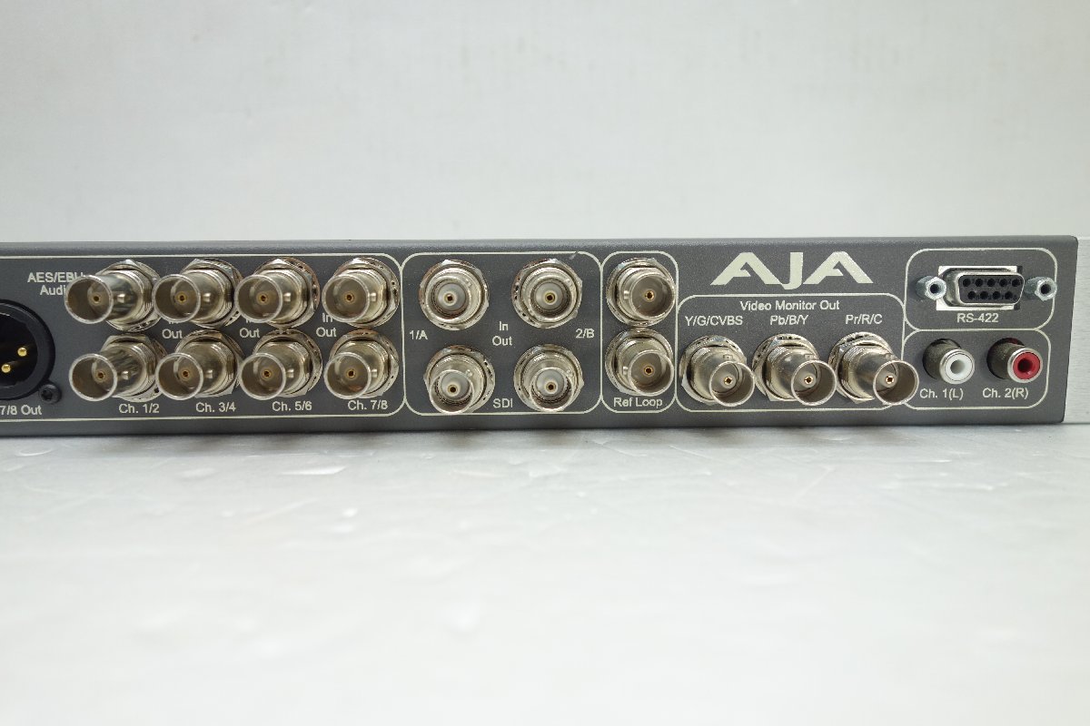 ◎通電確認済み AJA K3-BOX ブレイクアウトボックス 2台セット 現状品