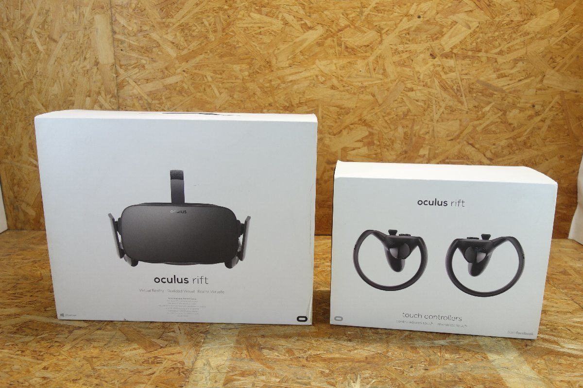 ◎【通電確認済み】オキュラスリフト Oculus Rift Oculus Touchセット
