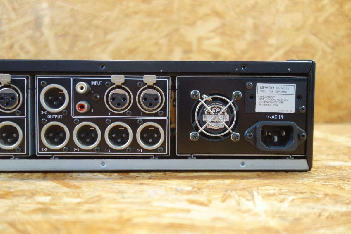 ◎【通電確認済み 】SONY SRP-400DA ×2台 ビデオ分配ユニット 現状品◎【Z233】_画像6