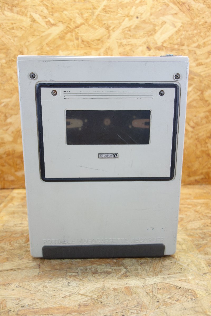 *[ электризация подтверждено ] Junk SONY VO-6800 U-Matic Portable портативный видео кассета магнитофон текущее состояние товар *(V311)