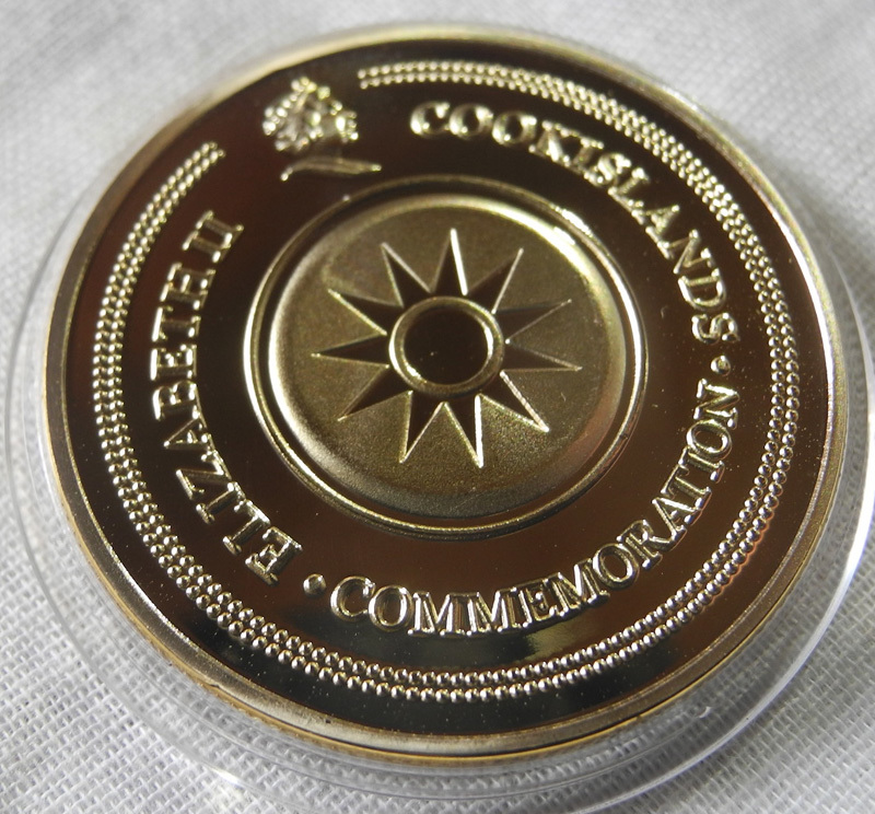 クック諸島 コレクションコイン 記念メダル 愛 LOVE ハート 太陽 陰陽 24KP 1oz 1オンス 金貨 プレゼント ニュージーランドの画像3