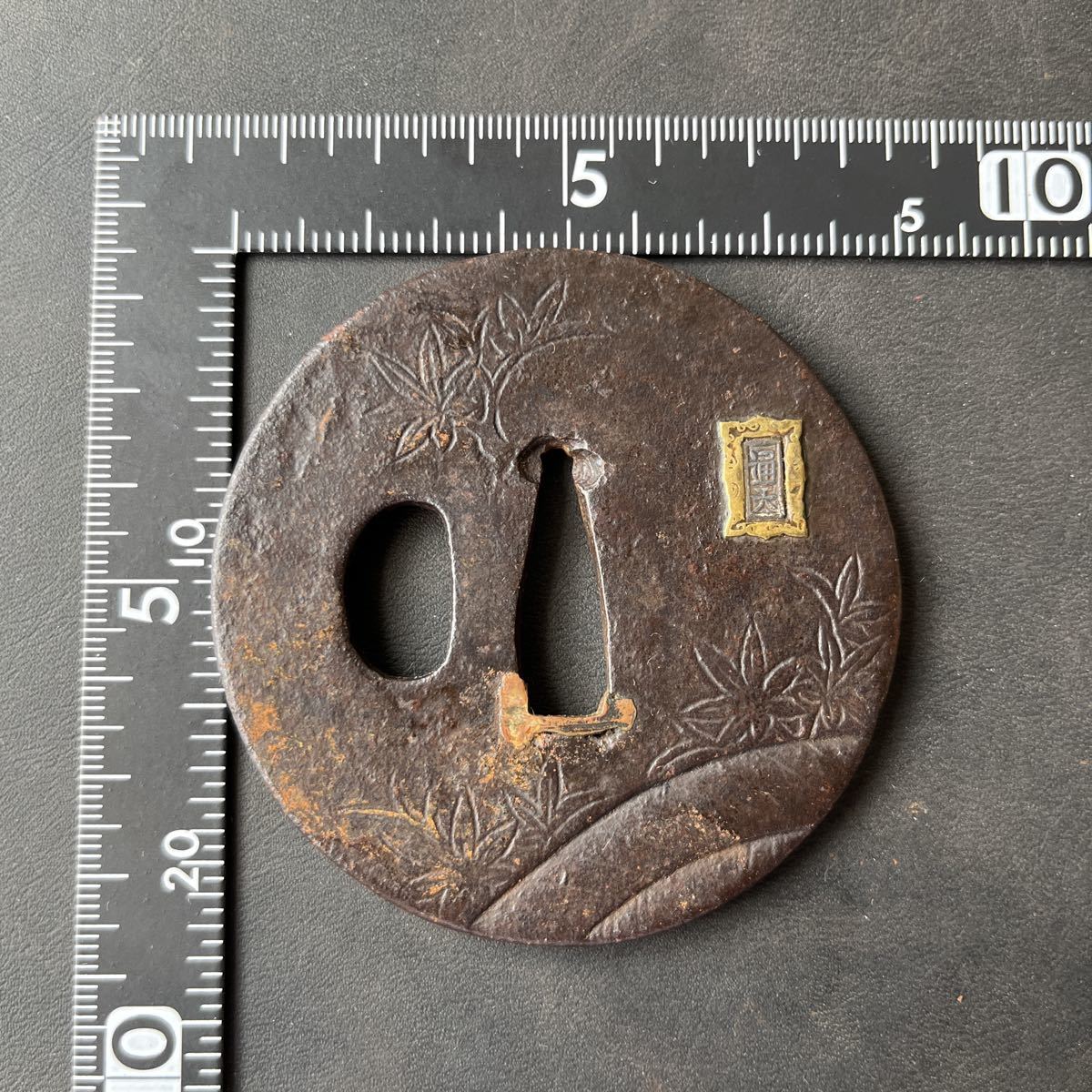 刀鍔 刀装具 骨董品 アンティークコレクション 日本刀 ☆21(鍔、刀装具