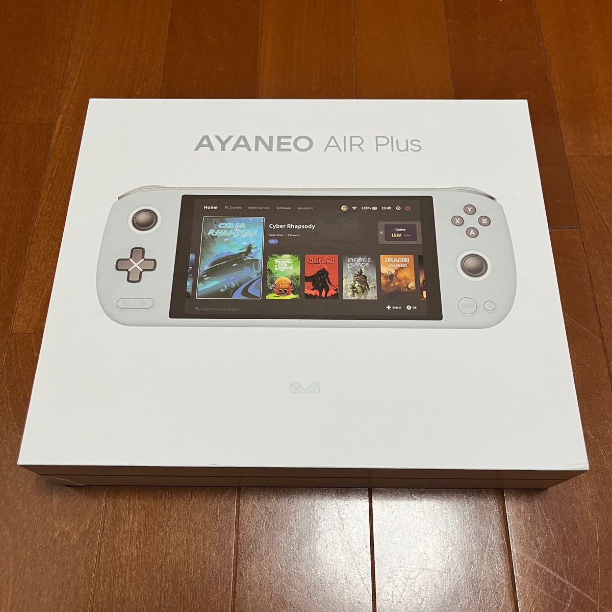 価格は安く AYANEO Air Plus 16GB・512GB グレイシャーブルー 携帯用ゲーム本体