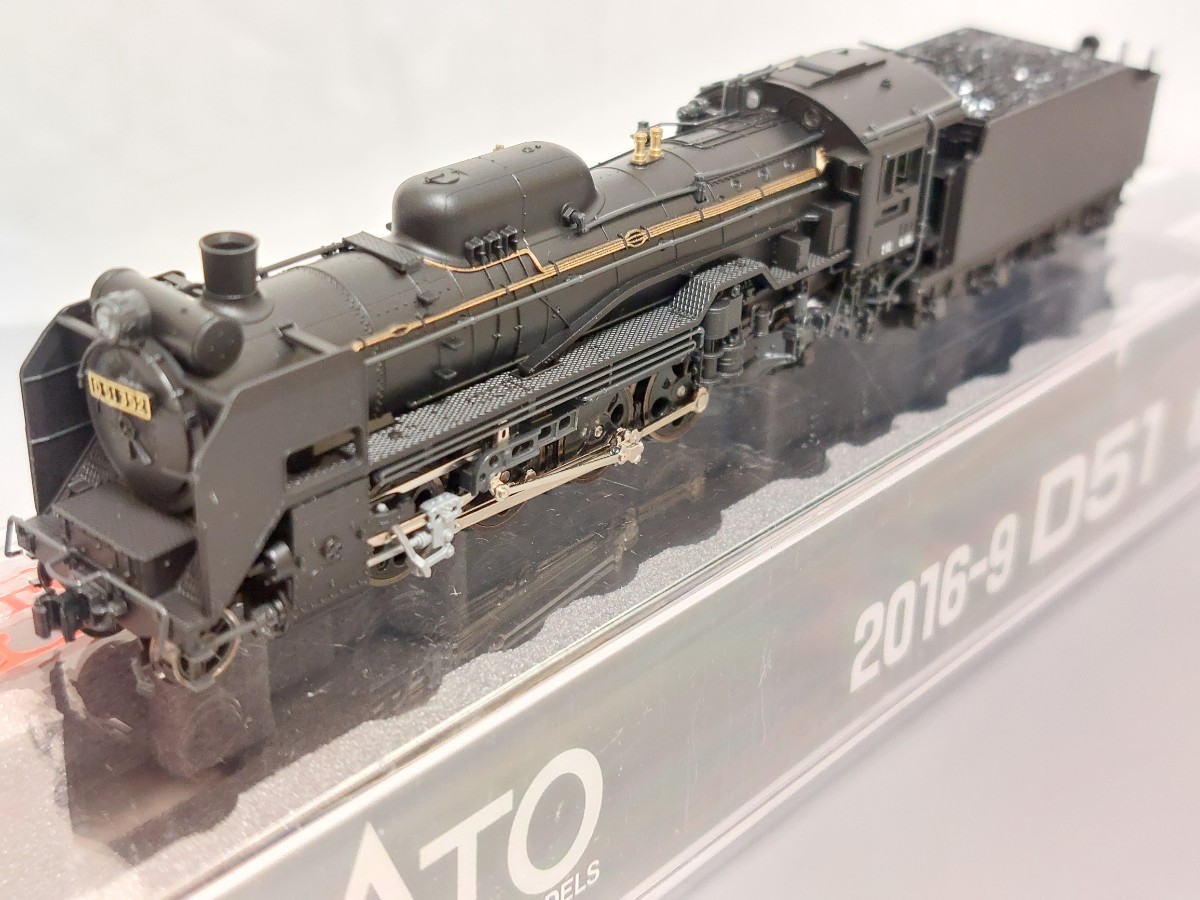 6460 KATO カトー 2016-9 D-51 標準形 鉄道模型 Nゲージ 蒸気機関車