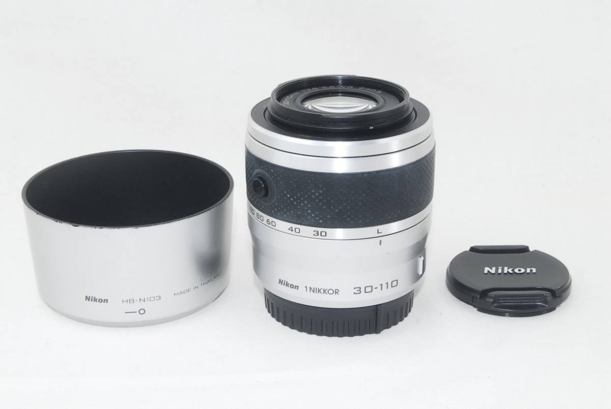 オリジナル ☆実用良品☆NIKON ニコン フード付き♪ シルバー VR F3.8