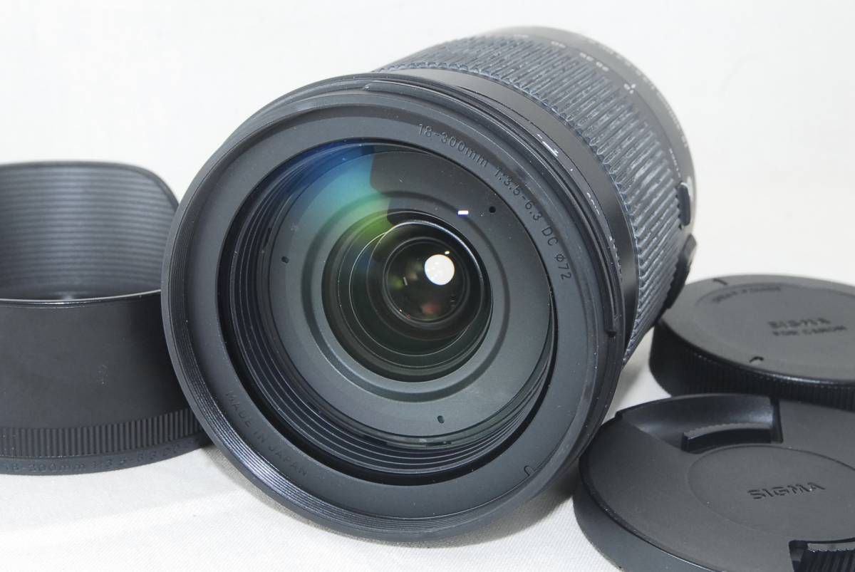 ☆実用良品☆SIGMA シグマ C 18-300mm F3.5-6.3 DC MACRO OS HSM