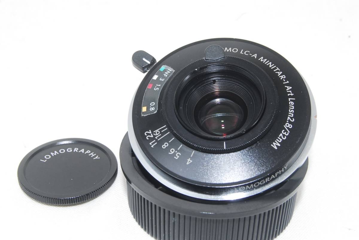 ★極美品★LOMO ロモ LC-A MINITAR-1 Art Lens 32mm f2.8 ライカMマウント ブラック♪/415258_画像2