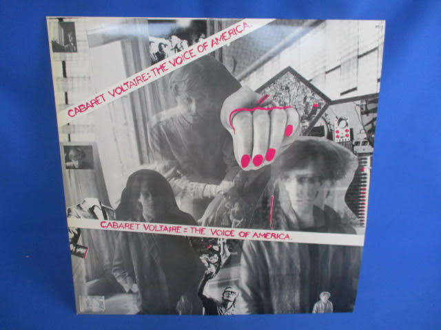 ◆CABARET VOLTAIRE レコード◆ポスター付き THE VOICE OF AMERICA RTL-2 キャバレー・ボルテール LPレコード 洋楽 レア 稀少♪S-120702_画像9