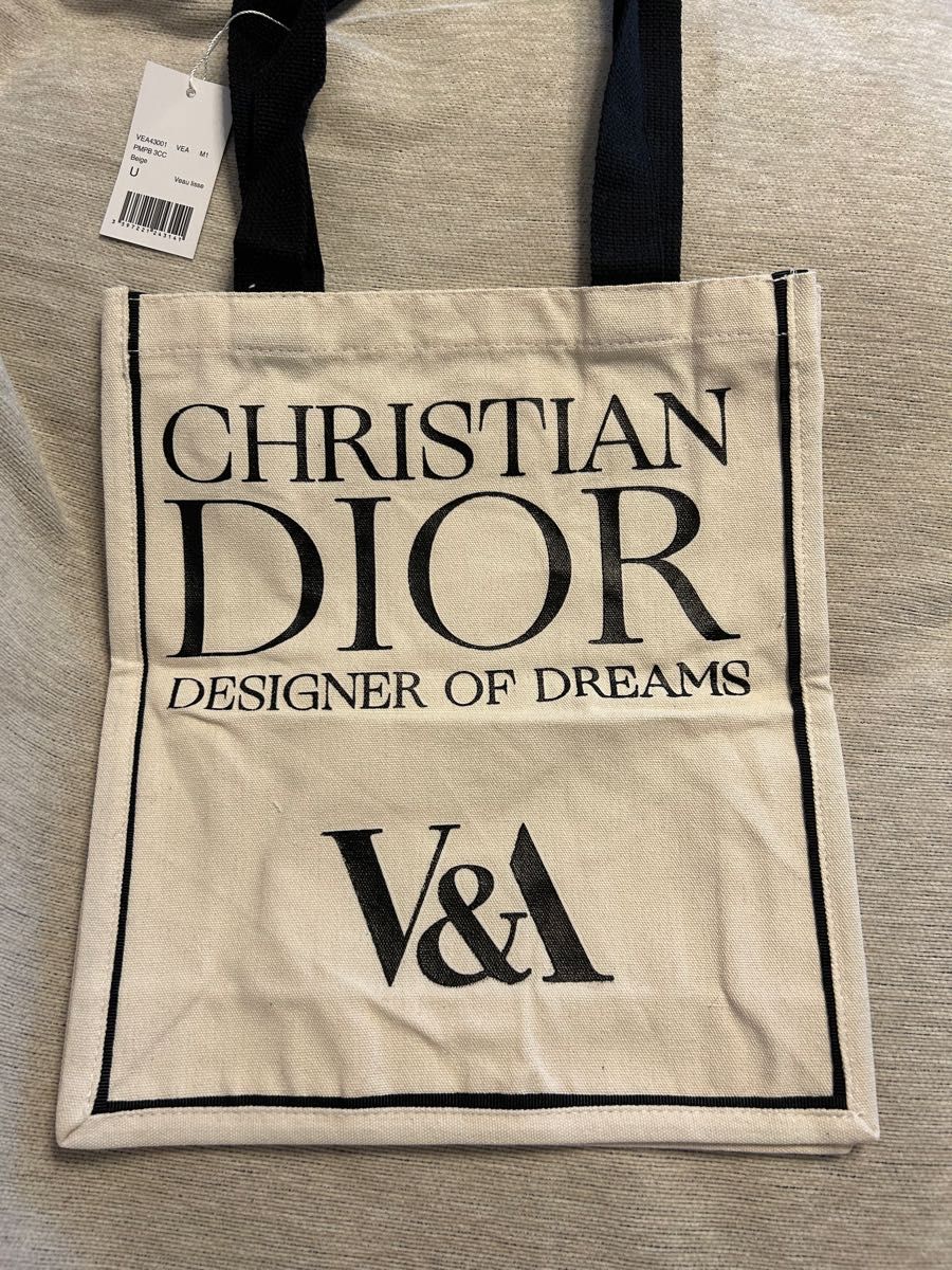 新品未使用品】DiorディオールV&A 美術館限定 ノベルティ トートバッグ