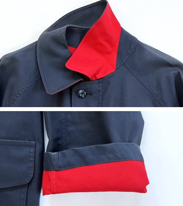 80s Vintage GRENFELL пальто с отложным воротником 40 Англия производства Glenn feruriri Британия 90s