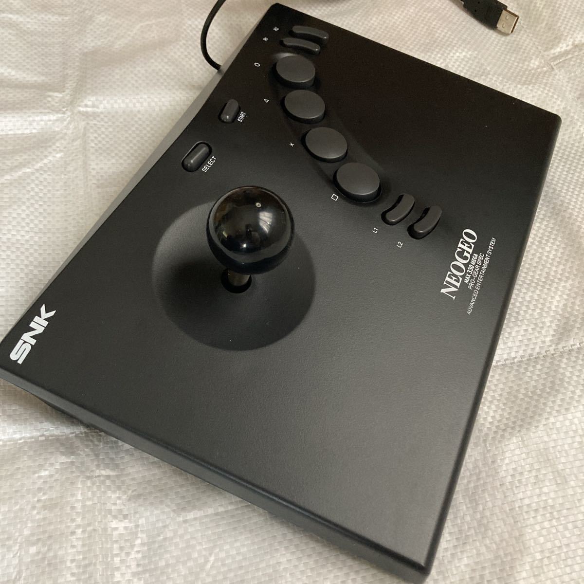 ゲームコントローラー NEOGEO STICK2 PS3/PLAYSTATION3対応 USB 動作未確認