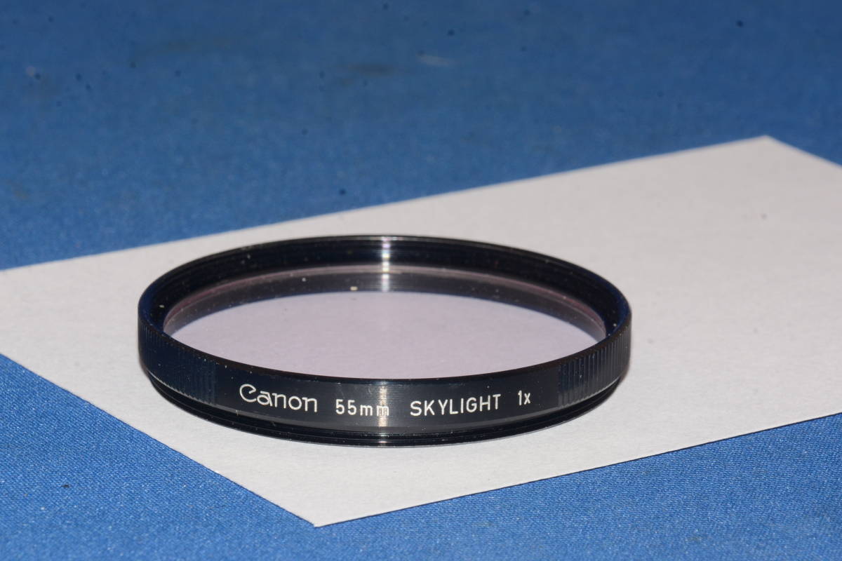 Canon SKYLIGHT 1x 55mm (F365)　　定形外郵便１２０円～_画像1