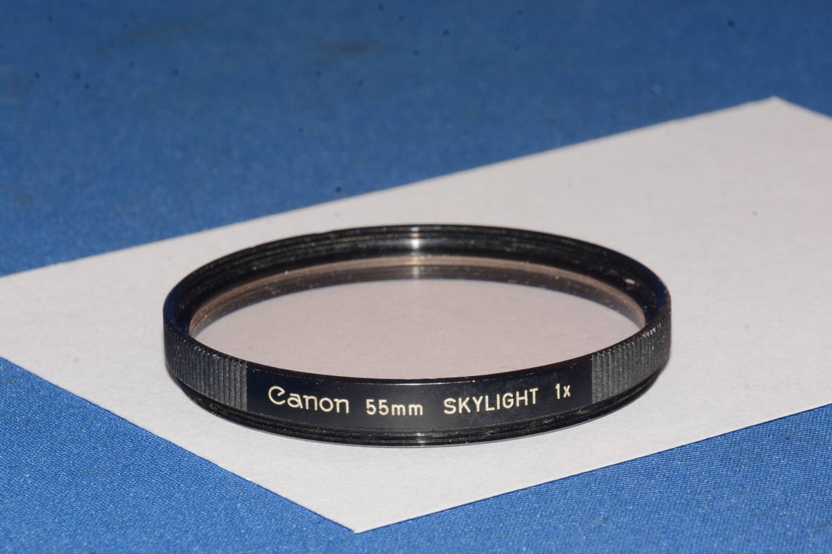 Canon SKYLIGHT 1x 55mm (F387)　　定形外郵便１２０円～_画像1