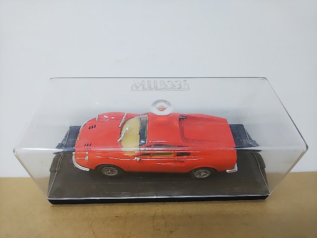 ■ VITTESSEビテス 1/43 FERRARI DINO GT オレンジレッド フェラーリディーノ モデルミニカー_画像5