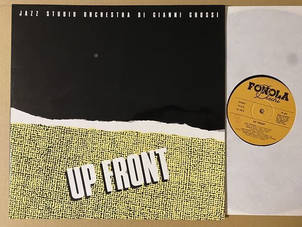 試聴 Miles Davis Milestones, Gerry Mulligan Disc Jocky Jump他カバー 伊産ビッグバンド Jazz Studio Di Gianni Grossi Up Front LP