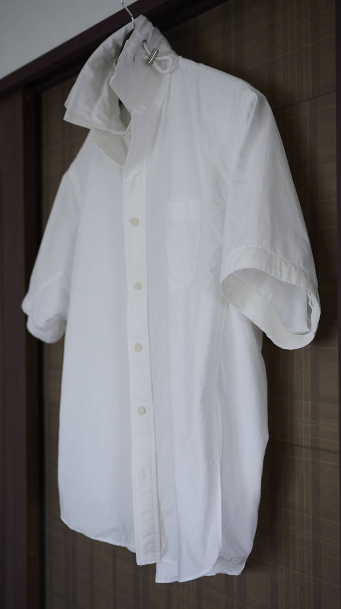 sacai サカイ SHORT SLEEVE POPLIN LAYERED SHIRT ショートスリーブ