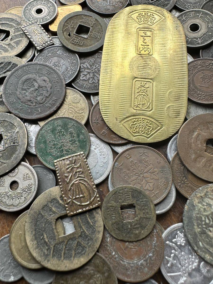 G-22 希少、レア、大量、天保、慶長、小判、銀貨、銅貨、一朱銀、二分