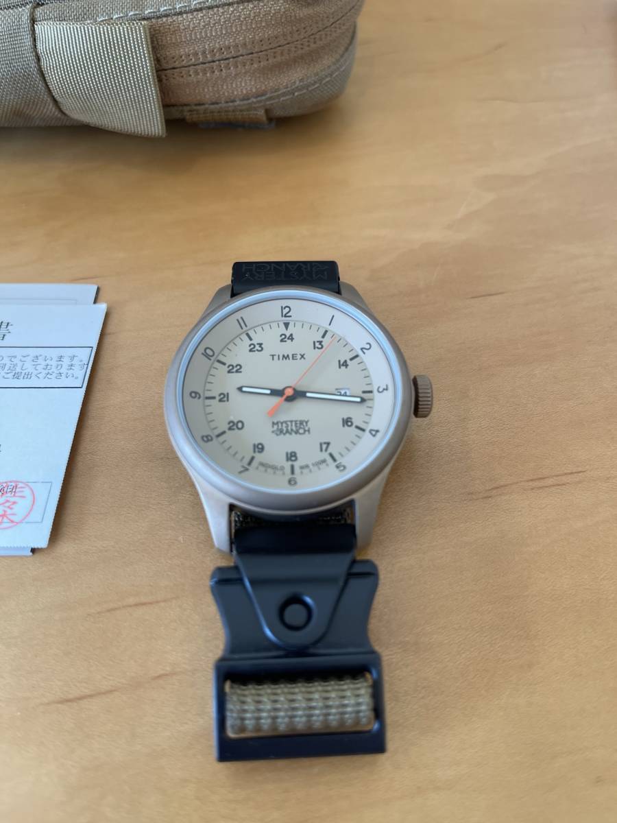 ショップ 大阪 MYSTERY RANCH × TIMEX コラボ 時計 ポーチなど付属品