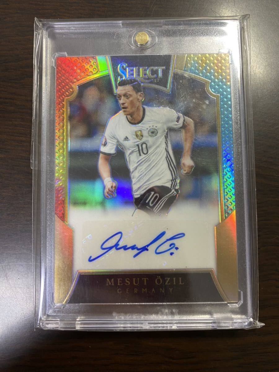 SELECT soccer 2016-17 panini mesut ozil エジル 直筆サインカード