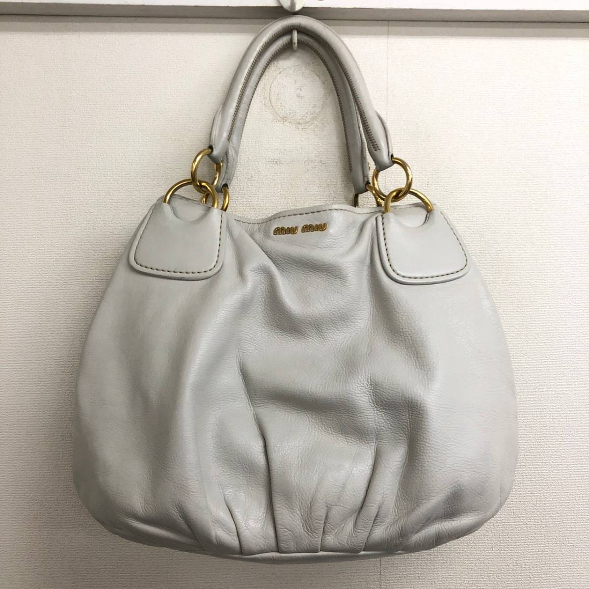 人気ショップが最安値挑戦!】 □miu miu B230728-301 複数落札同梱OK