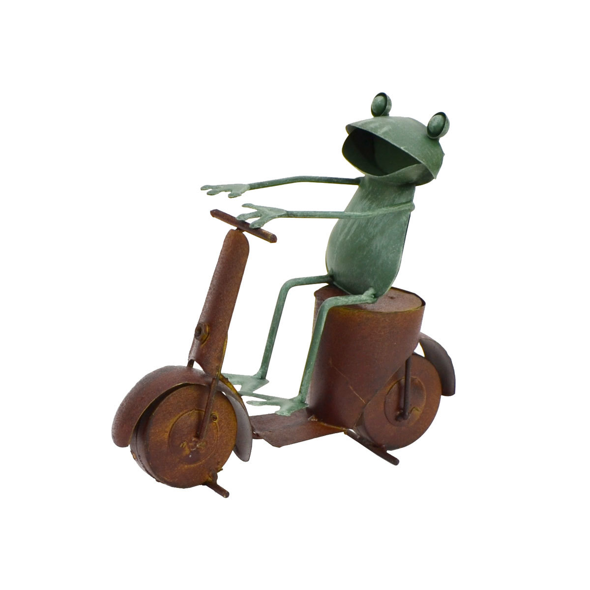  tin plate series tin plate frog scooter ... objet d'art 