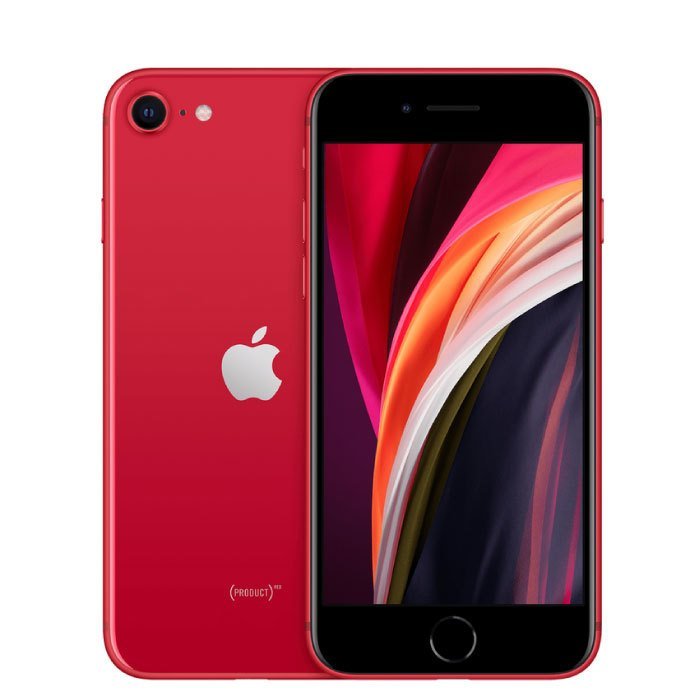 iPhoneSE（第2世代） 64GB (PRODUCT)RED A2296 国内版SIMフリー デュアルSIM ガラスフィルム特典 se2-64re-b306h3