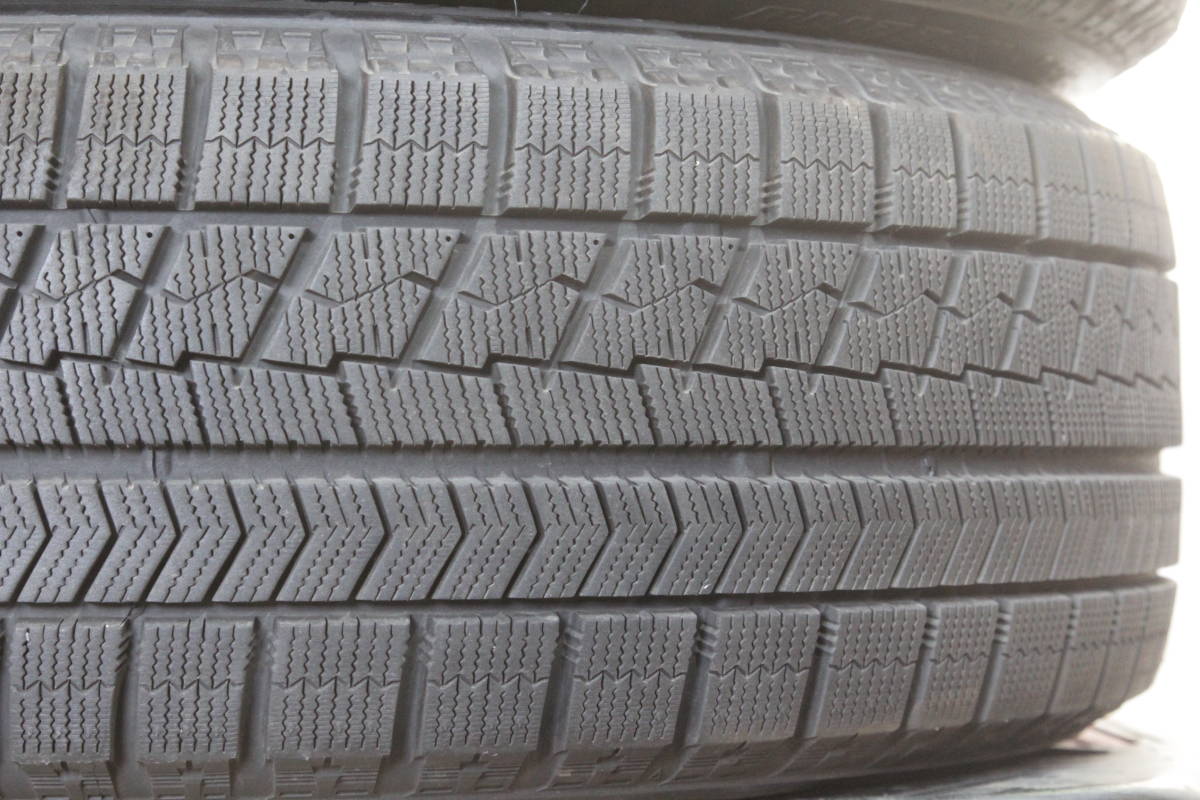 T12/条件付送料無料 バリ山 ブリヂストン VRX 冬タイヤ 215/60R16×6.5J+53 5H PCD114.3 4本セット オデッセイCX-3MPVウィンダムマジェスタ_画像10